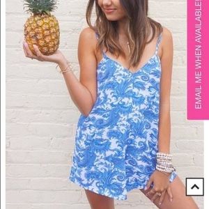 Show Me Your Mumu Rascal Romper in Antigua Stretch